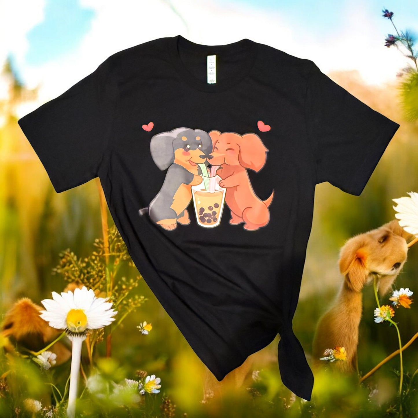 Boba Dachshund Tee