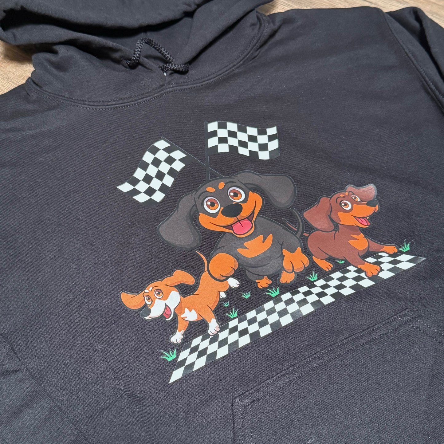 Dachshund Race Hoodie