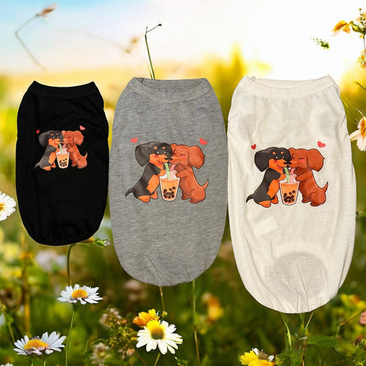 Boba Dachshund Dog Tee