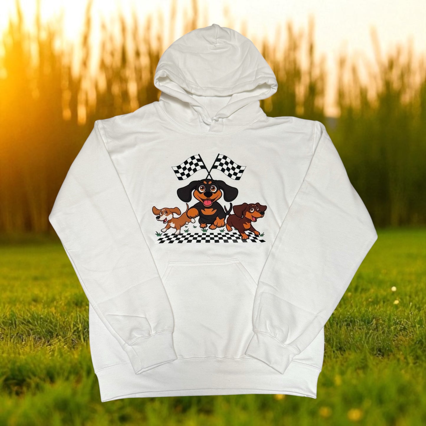 Dachshund Race Hoodie