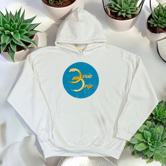 Doxie Drip Circle Logo Hoodie