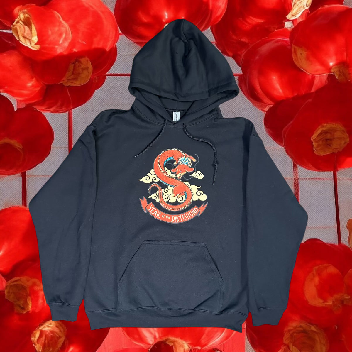 Year of the Dachshund Hoodie