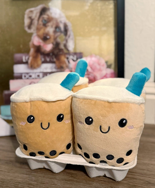 Boba Plush Dog Toy
