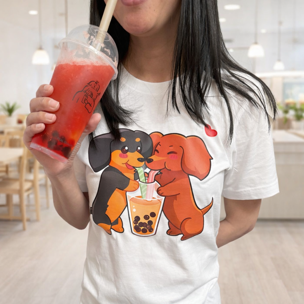 Boba Dachshund Tee