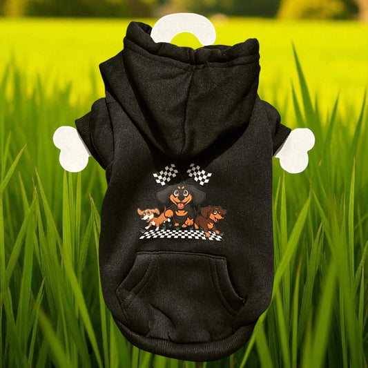Dachshund Race Dog Hoodie