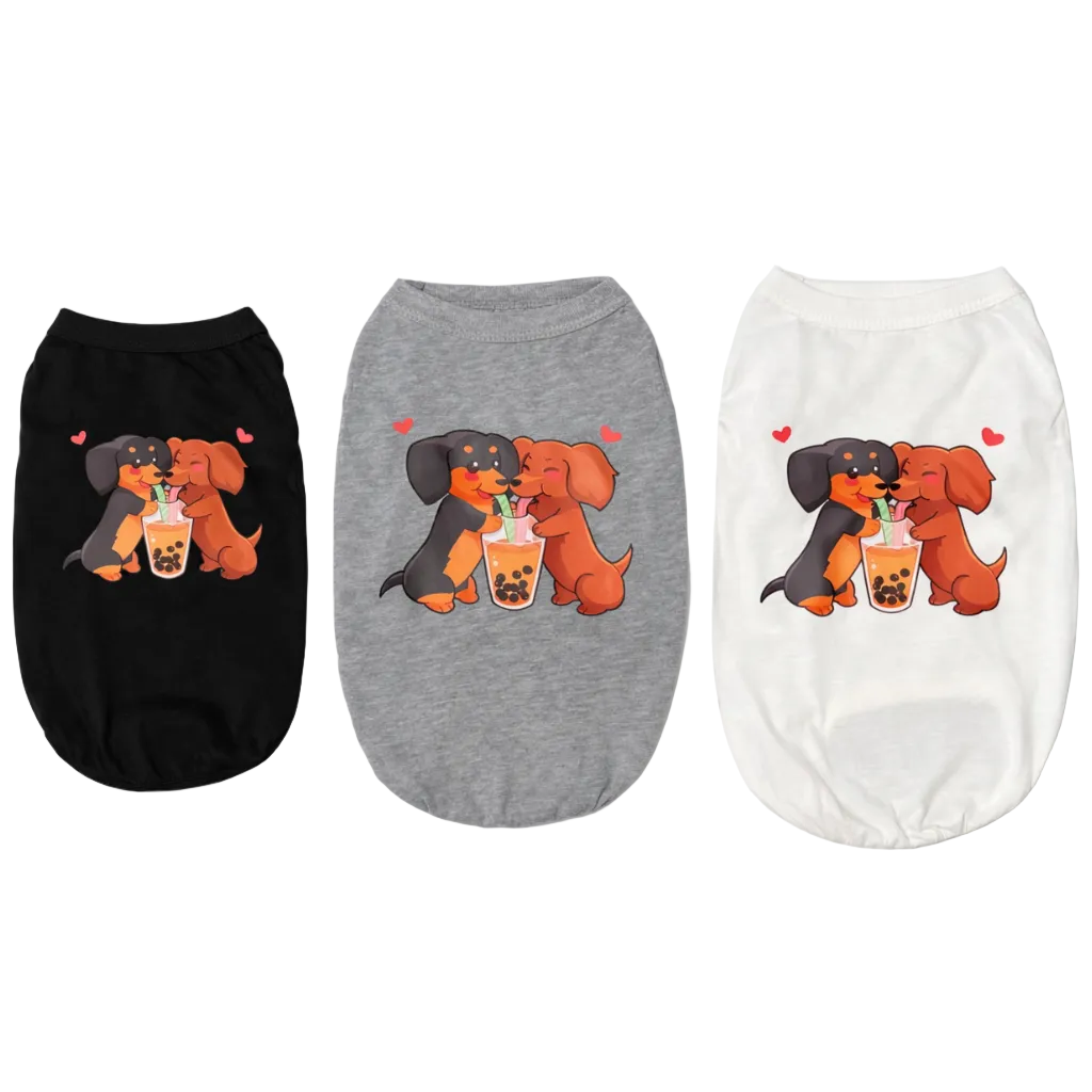Boba Dachshund Dog Tee