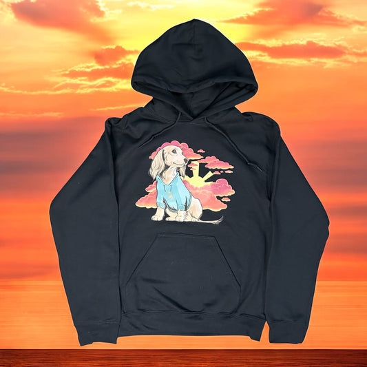 Sunset Dachshund Hoodie