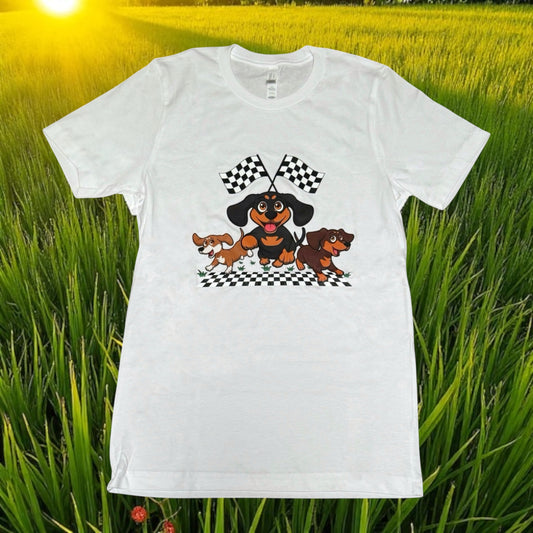 Dachshund Race Tee