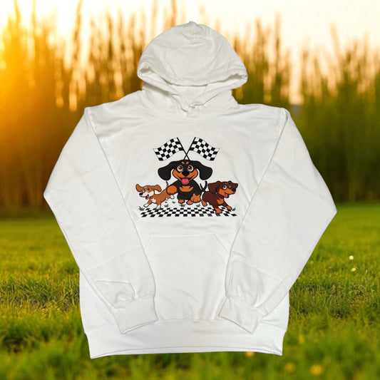 Dachshund Race Hoodie